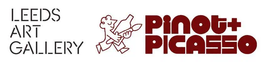 Leeds Art Gallery logo and Pinot Picasso logo