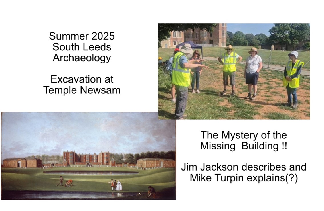 Images of a team in high vis at Temple Newsam