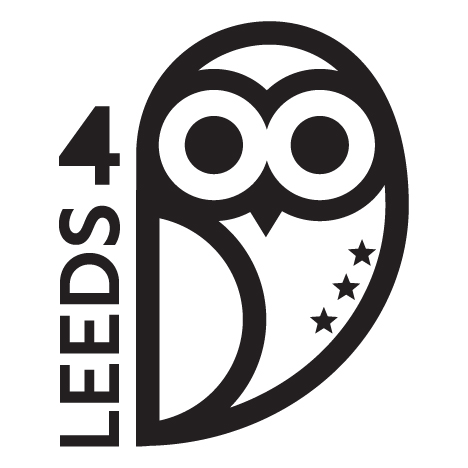 leeds 400 logo with an owl
