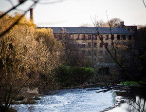 A photograph of Armley Mills
