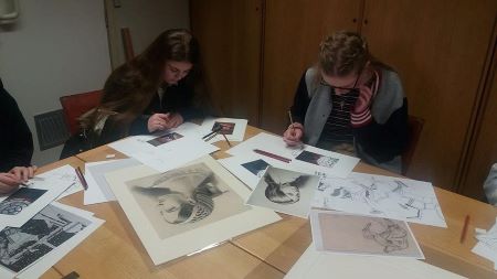 The Youth Collective Explore Works on Paper