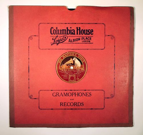 A record with a red cover from Lloyds of Albion Place.