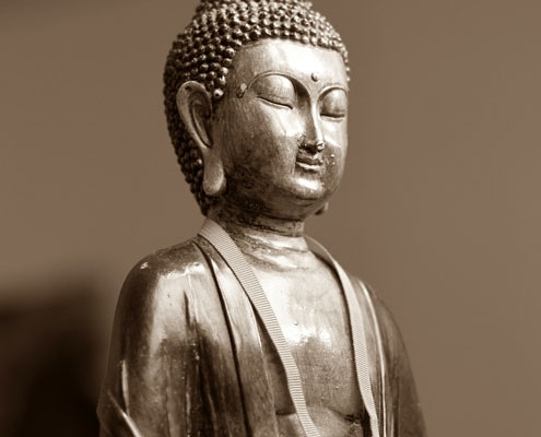 A buddha statue
