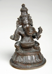 A statue of the elephant headed god Ganesha