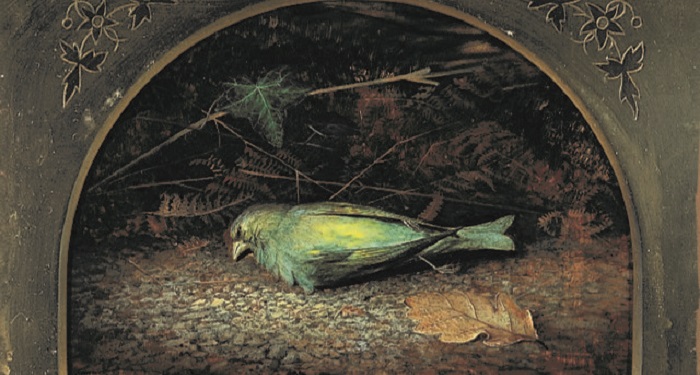 John Atkinson Grimshaw, A Dead Linnet, 1862