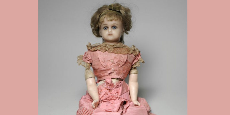 A doll from Abbey House Museum