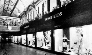 Schofields shop in an arcarde in Leeds