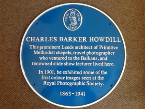 A blue plaque for Charles Barker Howdill