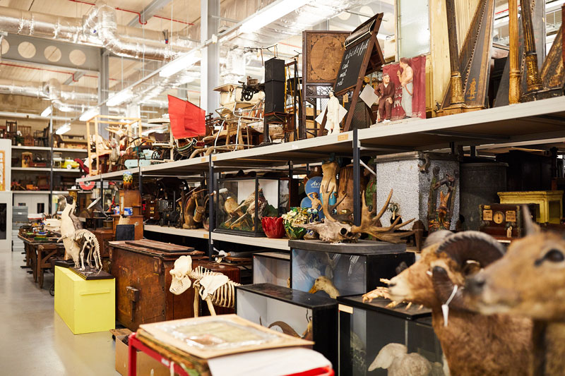 Museum object store at Leeds Museums and Galleries