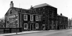 Bridge Inn pub in Kirkstall in the 20th century