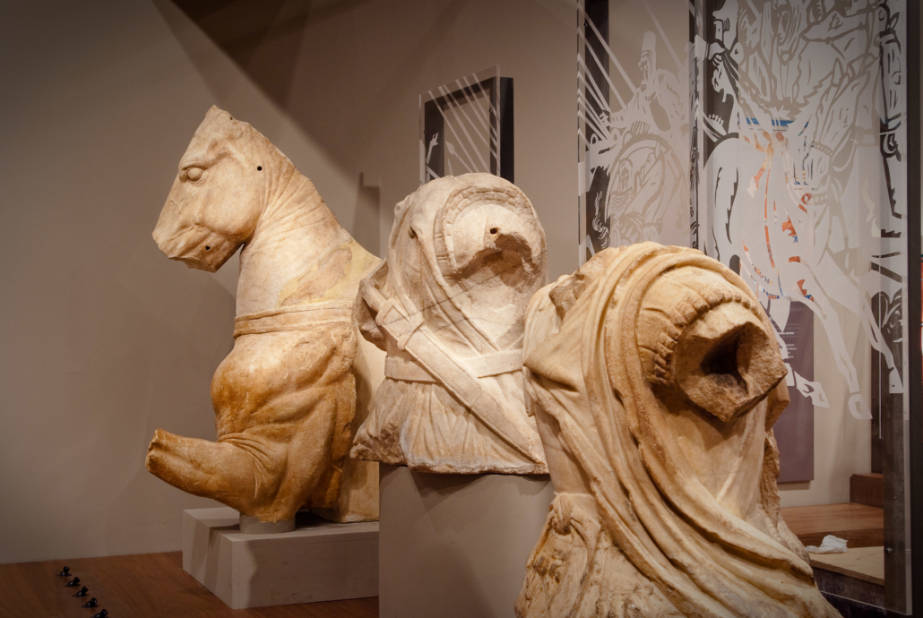 Fragments of 3 Roman Sculptures