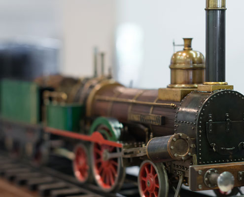 a model train