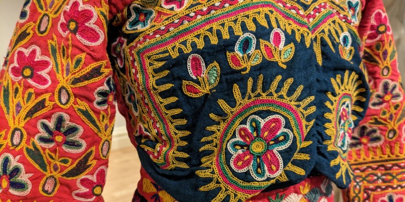 Colourful Indian dress