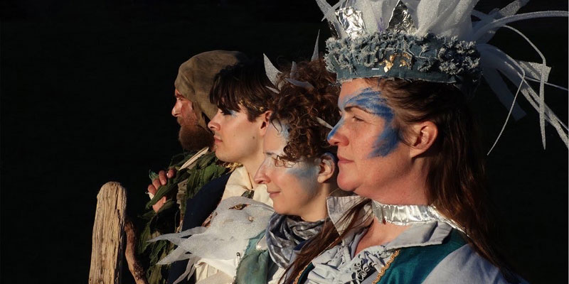 The cast of The Tempest