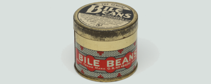 Tin of bile beans